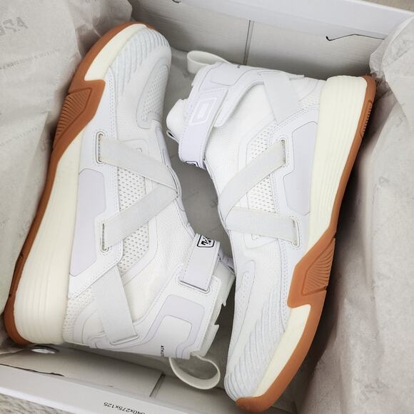 APL Super Future Hi Top Basketball Sneakers - White Gum Sole NEW M 11 W 12.5 - Picture 5 of 14